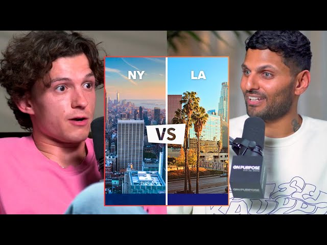 From New York to LA: Tom Holland and Jay Shetty's Journey of Finding Home ❤️