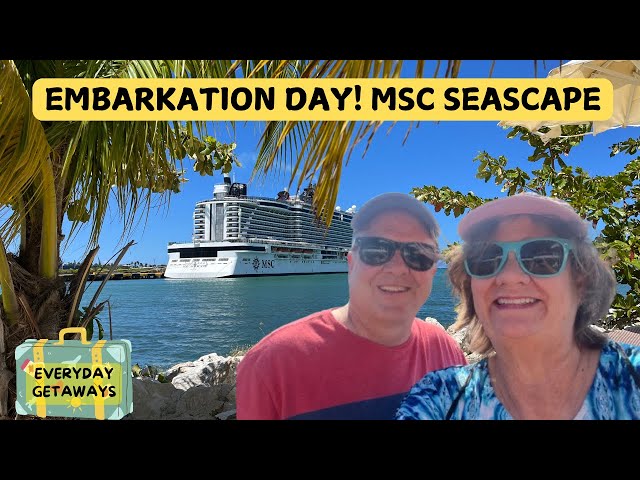 MSC Seascape Embarkation Day / Where To Stay at The Miami Cruiseport / MSC Seascape