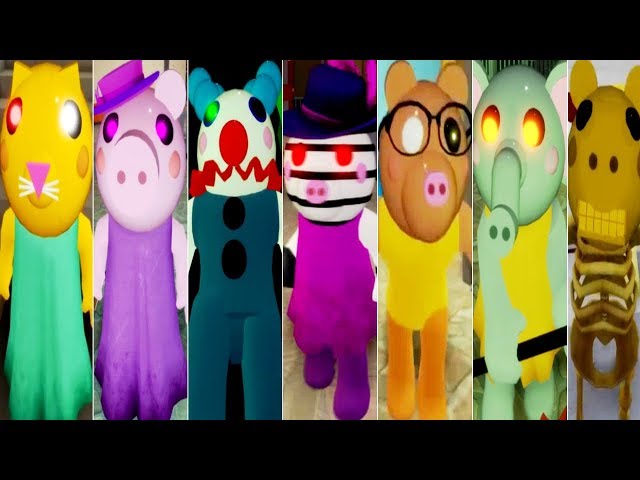 Playing as ALL CHARACTERS! Roblox PIGGY New Update