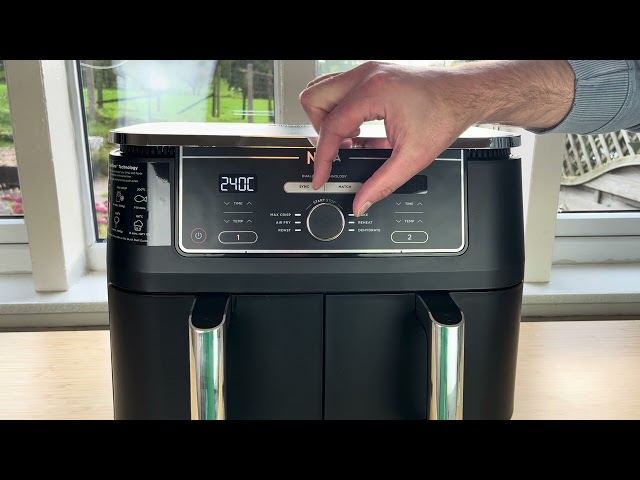 How to use a Ninja Air Fryer 9.5L Dual Zone Max | Two Drawers | Ninja Foodi Air Fryers | AF400UK