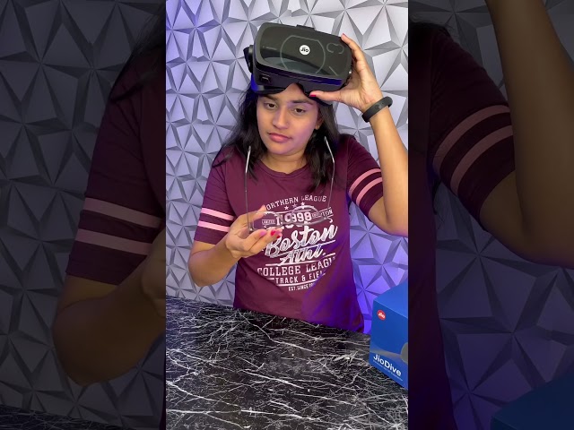 JioDive VR Headset Unboxing & First Look🔥100" VR Screen & 360° IPL Experience @Just Rs.1299 #shorts