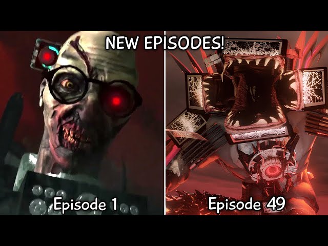 Skibidi Toilet Zombie Universe 1 - 49 All Episodes (60 FPS REMASTERED) Upgraded Titans (Episode 50)