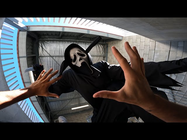 SCREAM 6 INSANE PARKOUR POV ESCAPE