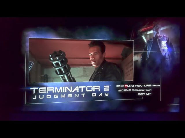 TERMINATOR 2: JUDGMENT DAY - 4K ULTRA HD Movie Menu walkthrough