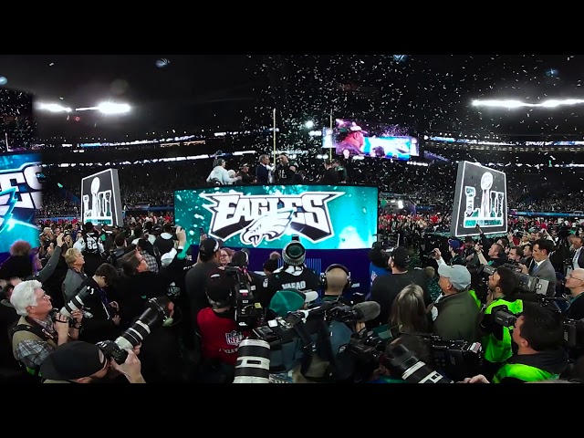 360 View Of Zach Ertz's Post-Super Bowl Speech