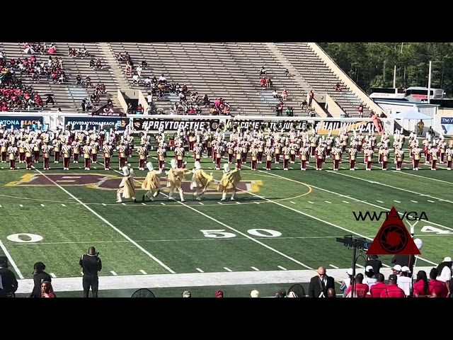 Bethune-Cookman Marching Wildcat Drum Majors (9/2024)