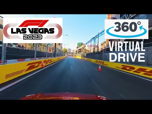 F1 Las Vegas Track 360 VR Driving Tour Experience