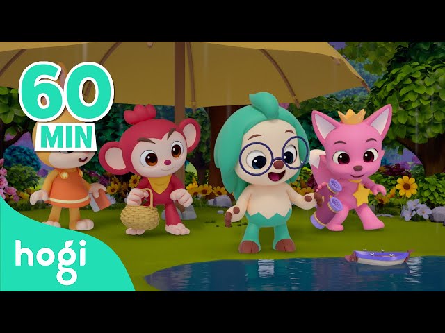 Rain, Rain, Go Away + More Nursery Rhymes & Kids Songs | Pinkfong & Hogi