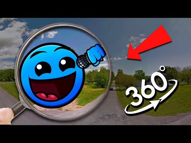 FIND Easy - Fire In The Hole | Easy - All Geometry Dash Finding Challenge 360° VR Video