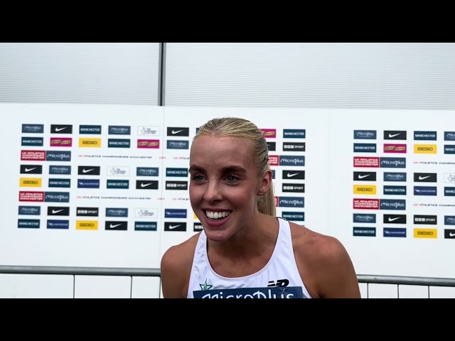 Keely Hodgkinson shares her thoughts on Athing Mu not making the US Olympic 800m team