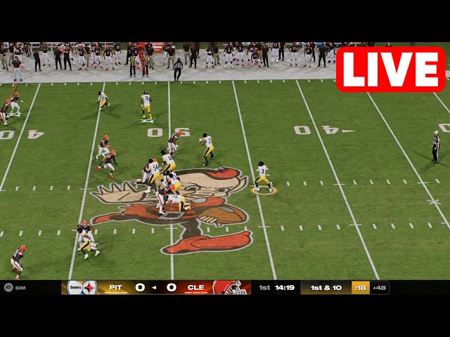 NFL LIVE🔴 Pittsburgh Steelers vs Cleveland Browns | Week 12 NFL Full Game - 21st November 2024 NFL25