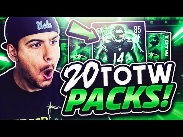 PRESEASON TEAM OF THE WEEK PACK OPENING | COMPLETING LEGEND SETS - Madden Mobile 18 Gameplay (MM18)