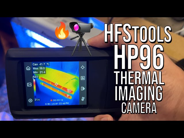 HSFTOOLS HP96 Thermal Imaging Camera Review - Must Have for Inspections - Best Thermal Camera 2024?