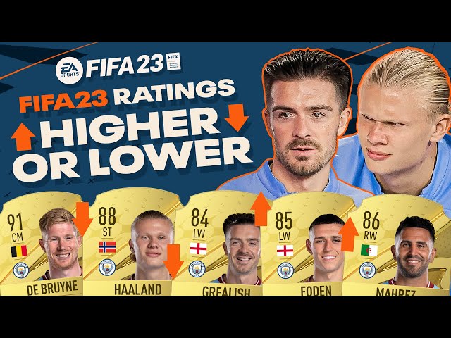 MAN CITY FIFA 23 RATINGS! | “If it’s higher, I will leave” 👀😂 " | Grealish, Haaland, Ake & Palmer!