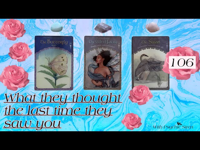 What They Thought The Last Time They Saw You 💭🤭😍🥰☕️ || Pick a Card Reading