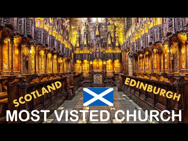 THE MOST VISITED & BEAUTIFUL CHURCH IN SCOTLAND🏴󠁧󠁢󠁳󠁣󠁴󠁿EDINBURGH II ST GILES CATHEDRAL PARISH CHURCH