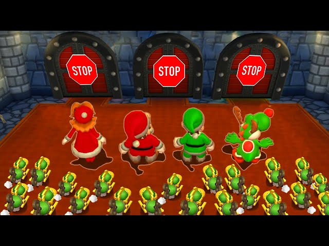 Mario Party 9 Minigames - Daisy Vs Mario Vs Luigi Vs Yoshi (Master Difficulty)