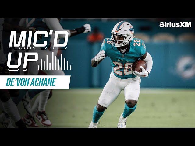 De’Von Achane Mic’d Up During Preseason Week 2 Against the Washington Commanders | Miami Dolphins