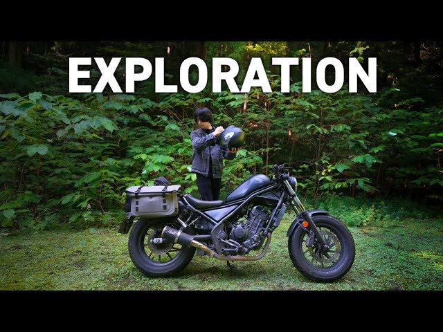 Exploring Abandoned Roads by Bike: A Journey Through Nature | Motovlog