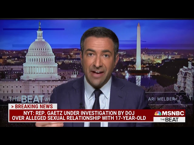 Trump Loyalist Gaetz Under Investigation For Alleged Sexual Misconduct | The Beat With Ari Melber