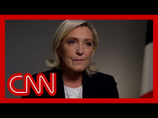 'You're kidding me, right?': Amanpour challenges Le Pen on 'far-right'