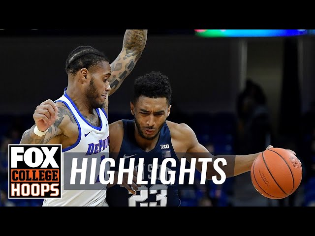 Penn State vs. DePaul | FOX COLLEGE HOOPS HIGHLIGHTS