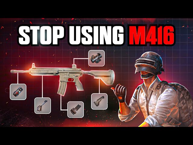 STOP USING M416 IMMEDIATELY IN PUBG MOBILE/BGMI | TIPS & TRICKS GUIDE/TUTORIAL