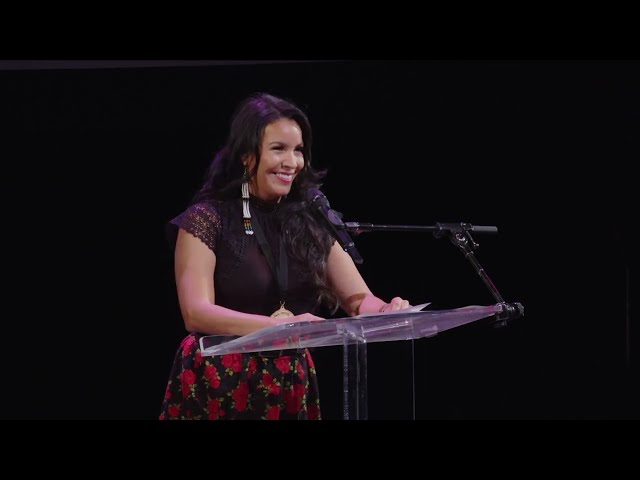 Violet Duncan at the 2024 National Book Awards Finalist Reading