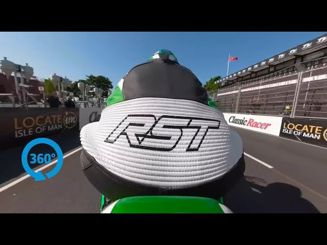 360 GoPro Fusion Ray Maloney Lightweight Manx Grand Prix