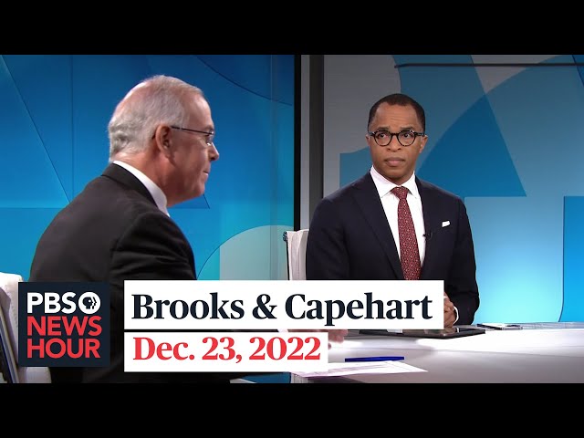 Brooks and Capehart on Zelenskyy's visit to Washington and defending democracy abroad