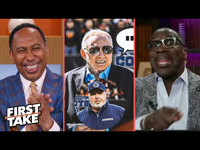 FIRST TAKE | Stephen A. & Shannon destroy Jerry Jones for saying Mike McCarthy has not lost Cowboys