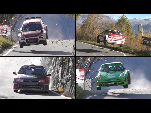 Rallye du Valais 2024 best jumps & mistakes