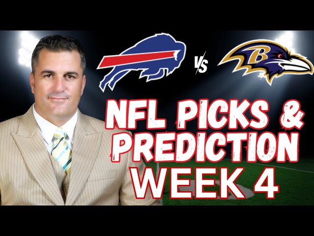 Buffalo Bills vs Baltimore Ravens Picks and Predictions | NFL Week 4 Best Bets