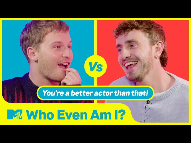 “Am I Pedro Pascal?” Paul Mescal & Fred Hechinger Play “Who Even Am I?” 😂 | Gladiator 2 | MTV Movies