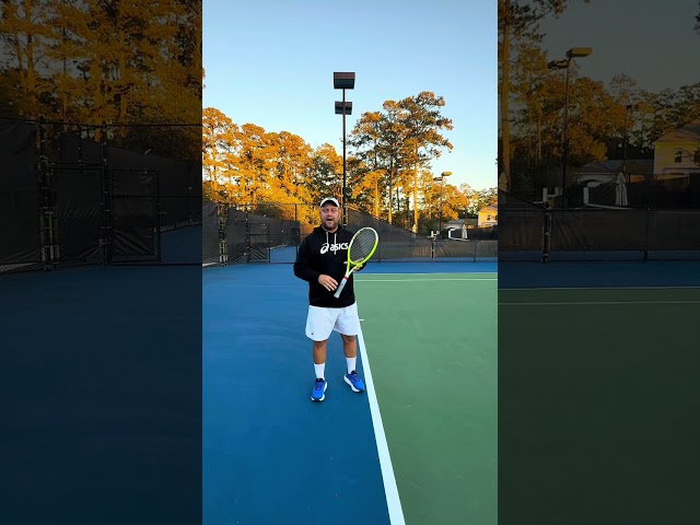 Forehand backswing