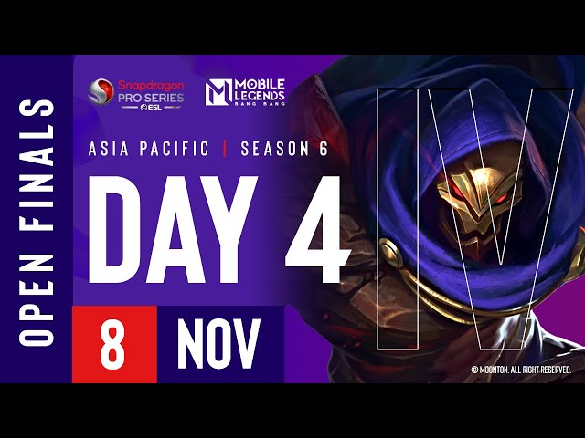 🔴 [EN] AP Mobile Legends: Bang Bang | Snapdragon Mobile Open Finals | Season 6 | Day 4