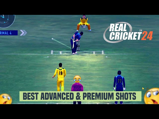 Real Cricket 24 Best Premium Shots 🔥🔥