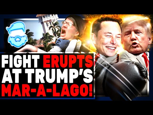 Fight ERUPTS At Trump Mar-A-Lago As Elon Musk Locates MOLE In Cabinet As Democrats Are Up To No Good