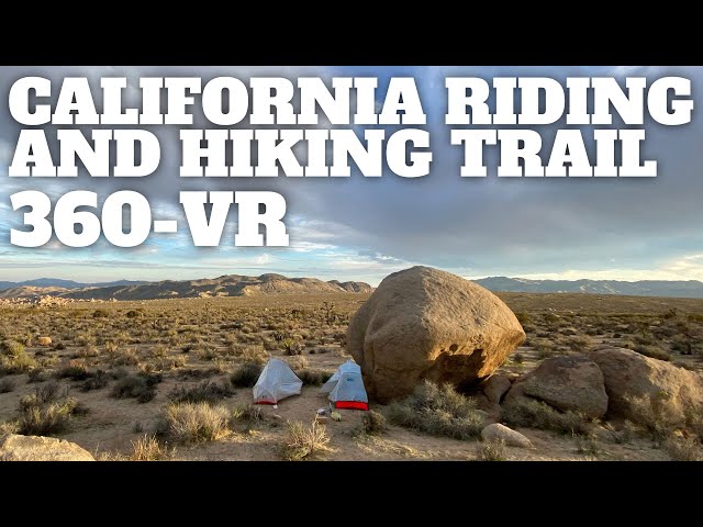 California Riding and Hiking Trail (Joshua Tree) - 360° VR Video