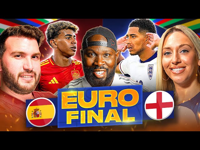 SPAIN 2-1 ENGLAND | EURO 2024 FINAL | WATCHALONG LIVE