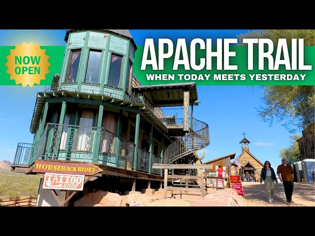 Apache Trail Arizona Hidden Gems Revealed! Finally Open!