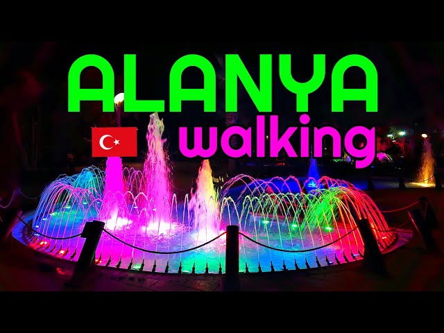 🇹🇷 TURKEY ALANYA 4K WALKING TOUR October 2024 real audio no cut