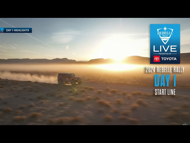 2024 Rebelle Rally LIVE Presented by Toyota | START DAY 1