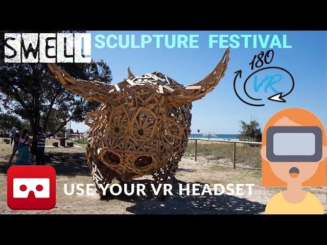 180 VR Life Footage Swell Sculptures 2020 Andrew Cullen - Dilli Gent