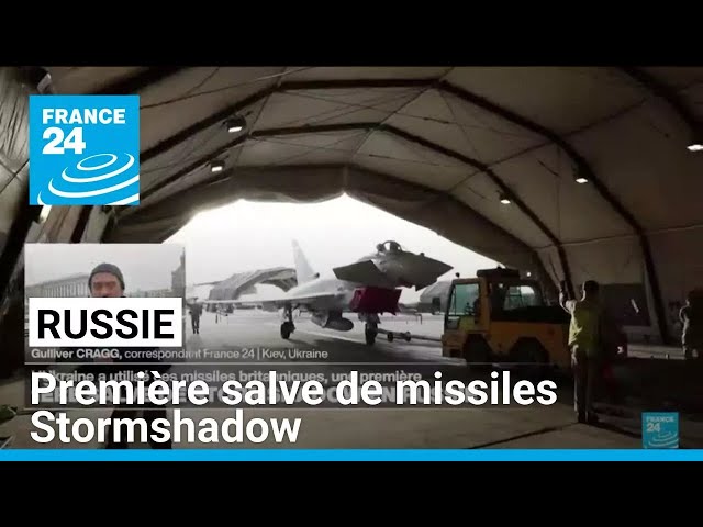 Russie : première salve de missiles Stormshadow • FRANCE 24