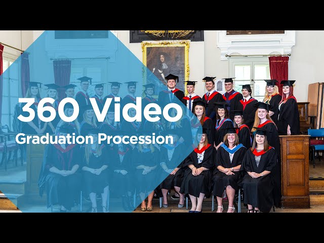 360 Video - University Centre Stamford Graduation Procession