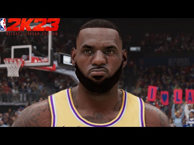 NBA 2K23 -  (LeBron James Gameplay) vs. Los Angeles Clippers “Battle of LA” -  (PS5)