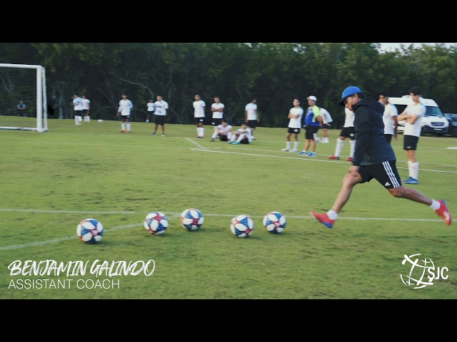 Matias Almeyda, Benjamin Galindo & Omar Zarif take free kicks at training