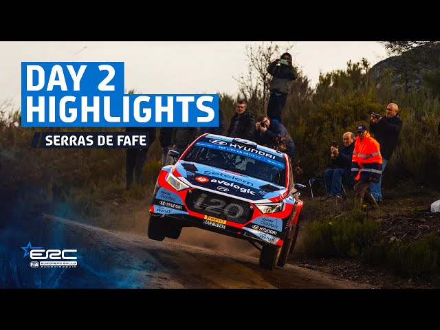 Day 2 Highlights | ERC Rally Serras de Fafe e Felgueiras 2023