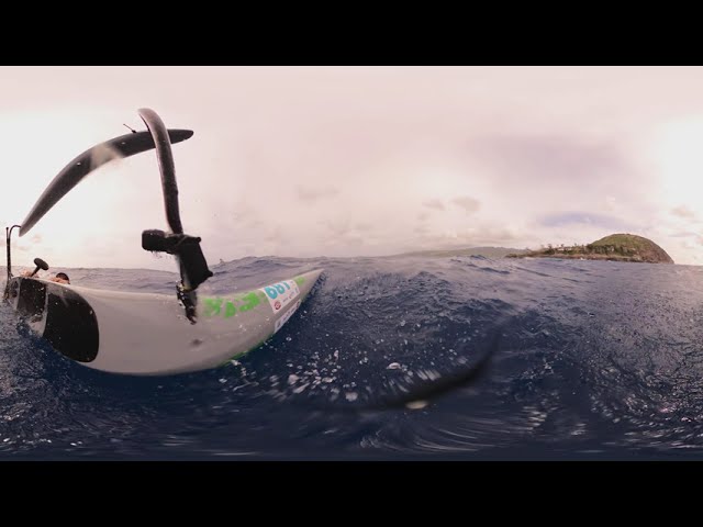 *360 VERSION* My 2nd Hawaii Kai Downwind | Kahele OC-1